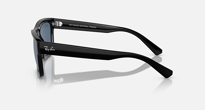 Ray-Ban Sunglasses Warren Bio-based Black Frame Green Lenses