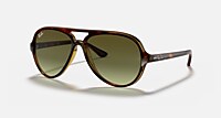 RayBan Light Havana Green Gradient Gradient