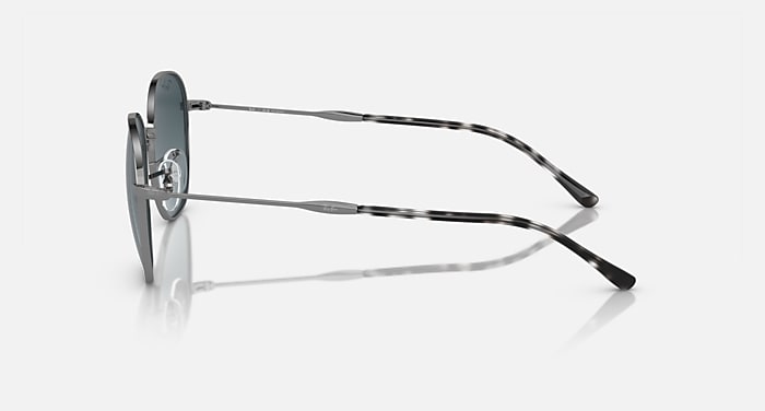 Ray-Ban Sunglasses Unisex Rb3809 - Gunmetal Frame Blue Lenses 53-20 Polarized
