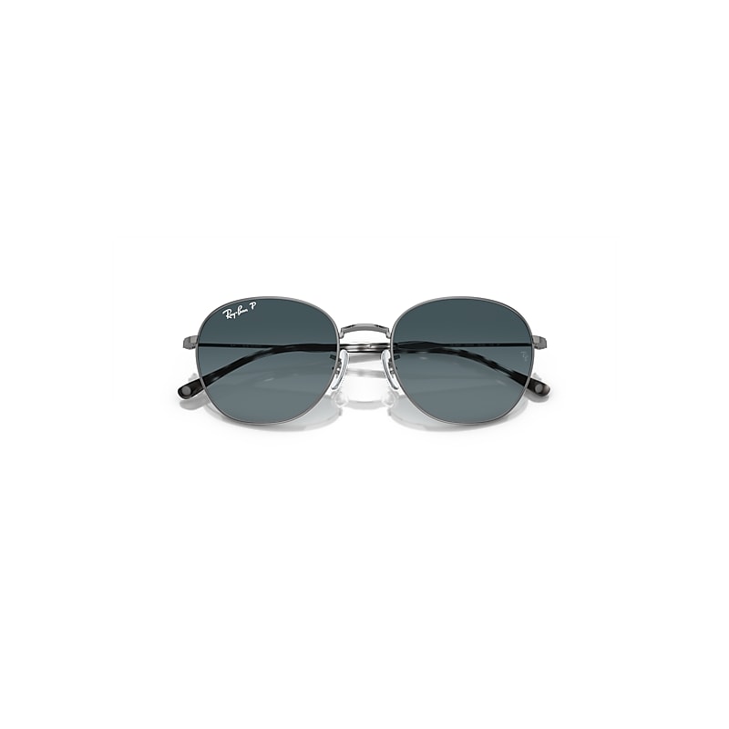 Ray-Ban Rb3809 Sunglasses Gunmetal Frame Blue Lenses Polarized 55-20