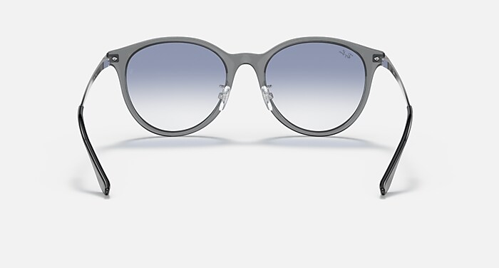 RB4334D Sunglasses in Transparent Grey and Clear Gradient Light  