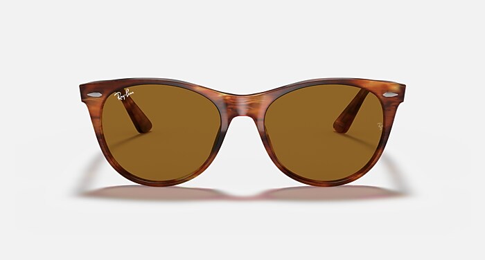 Wayfarer Ray Ban Spotted Brown Havana Sunglasses RAY BAN Rb4340