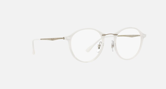 RB7073 OPTICS Eyeglasses with White Frame - RB7073 | Ray-Ban®