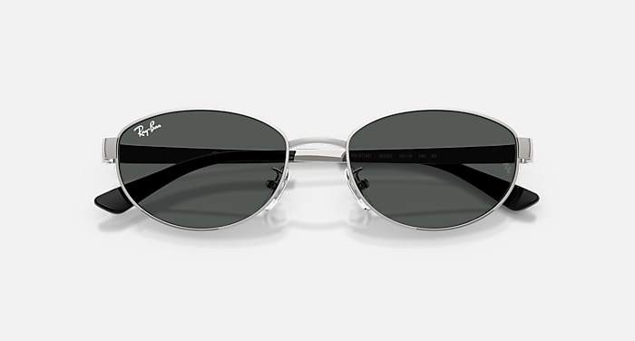 Ray-Ban Sunglasses Unisex Rb3774d - Arista Gold Frame Grey Lenses 55-19