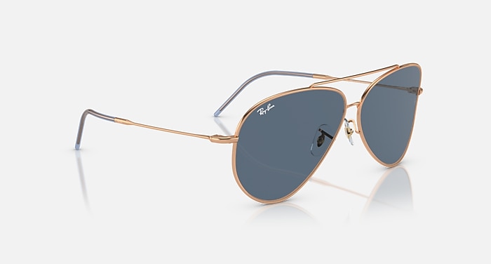 レイバン公式ストア】 Ray-Ban® AVIATOR REVERSE サングラス | ローズ 