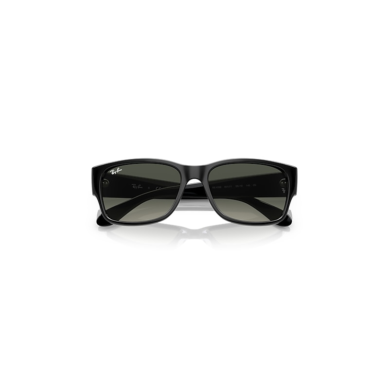 Ray-Ban Rb4388 Sunglasses Black Frame Grey Lenses 55-18