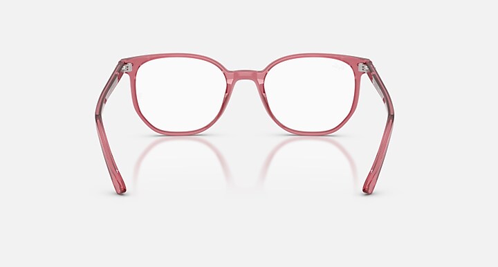 Ray-Ban Eyeglasses Unisex Elliot Optics Prescription - Black Frame Clear Lenses 50-19 Polarized