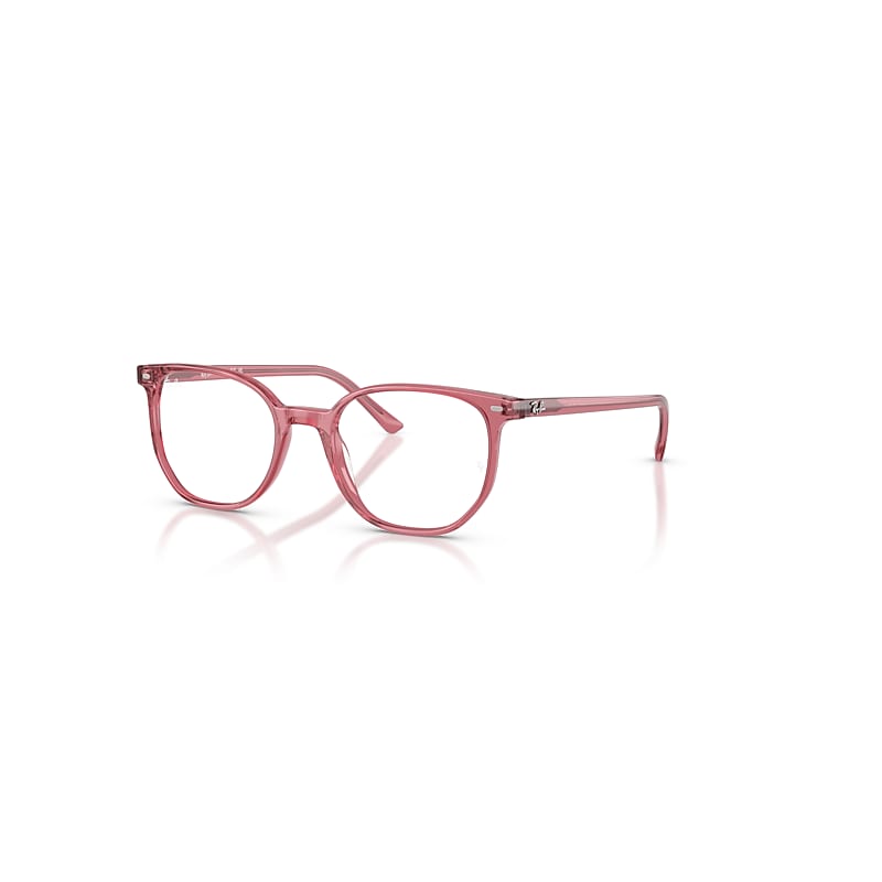 Ray Ban Elliot Optics Rosa Fassung Klar Glas Polarisiert 48-19 In Rosa
