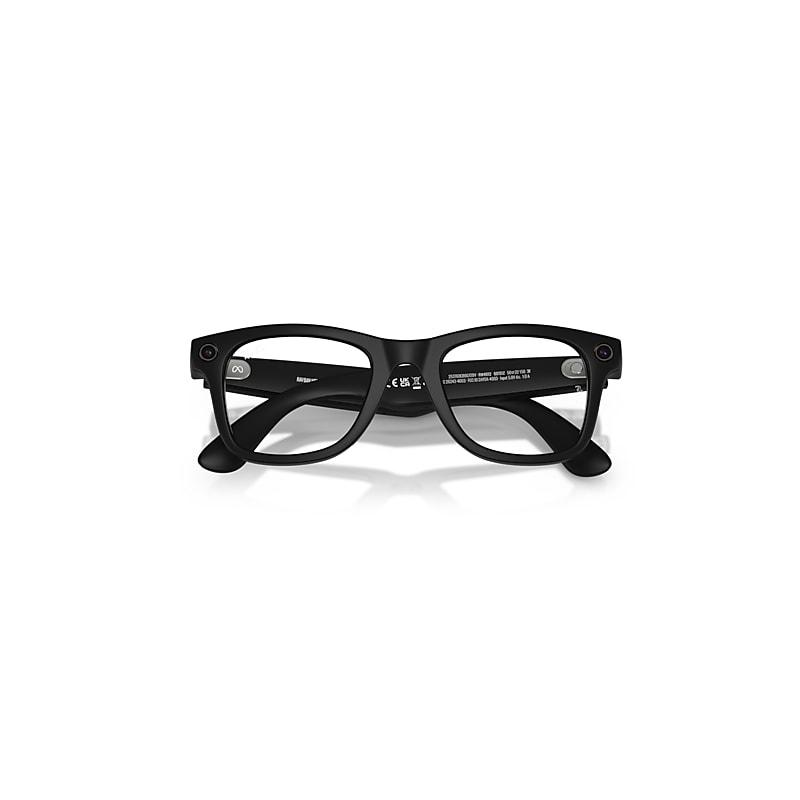 Ray Ban Meta Ai Glasses Black Frame Grey Lenses In Black