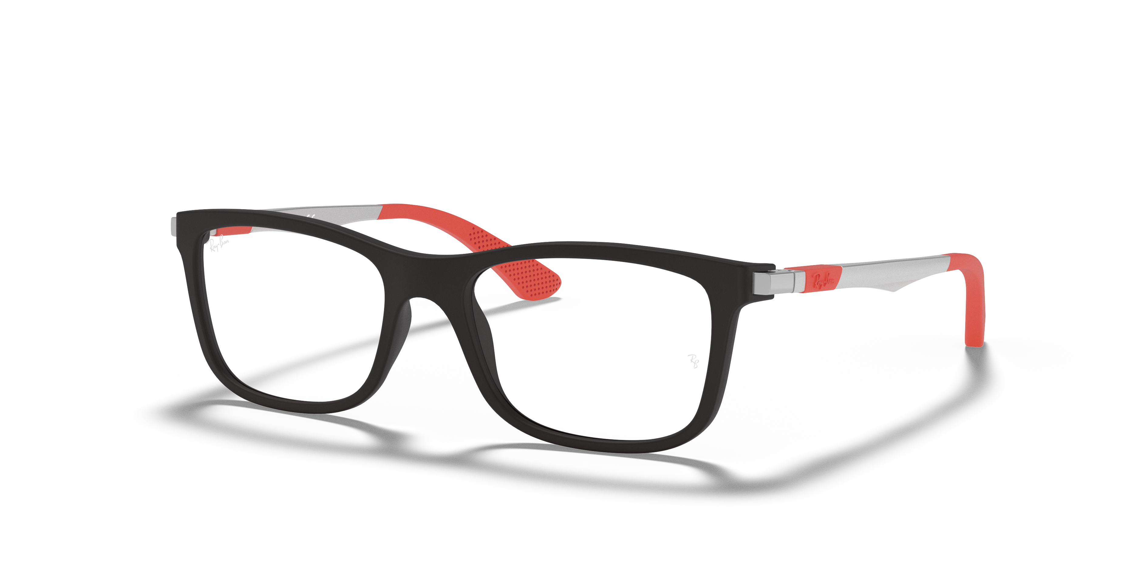 RB1549 OPTICS KIDS Matte Black Frame Clear Lenses 48-16