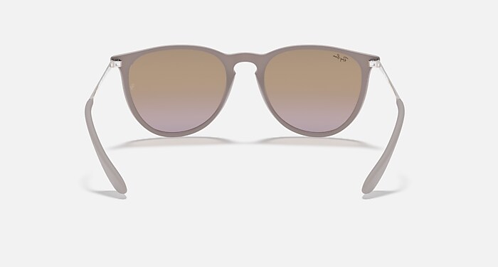 Ray-Ban Sunglasses Woman Erika Classic - Dark Sand Frame Brown Lenses 54-18