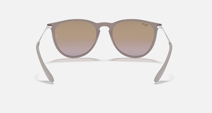 Ray-Ban Sunglasses Woman Erika Classic - Dark Sand Frame Brown Lenses 54-18
