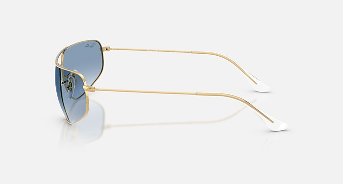 RB3780 Sunglasses in Arista Gold and Clear Gradient Blue  display picture 3