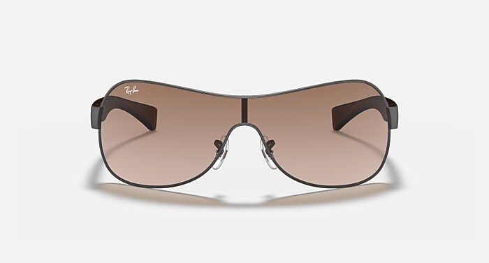RB3471 Sunglasses in Gunmetal and Brown Gradient - RB3471