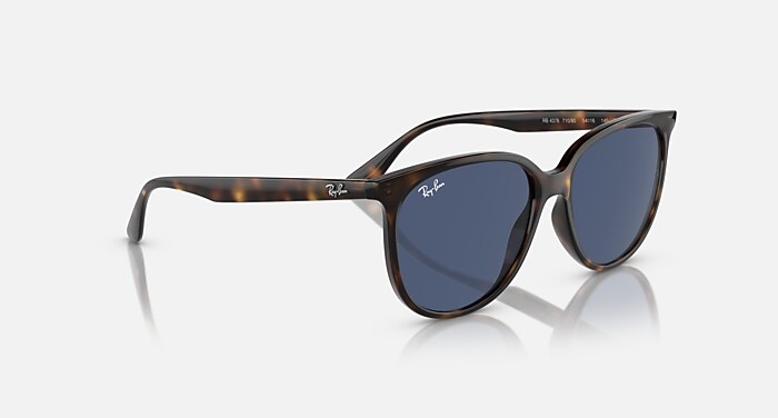 RB4378 Sunglasses in Havana and Dark Blue - RB4378 | Ray-Ban® CA