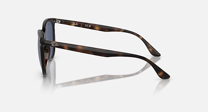 Ray-Ban Sunglasses Woman Rb4378 - Havana Frame Blue Lenses 54-16