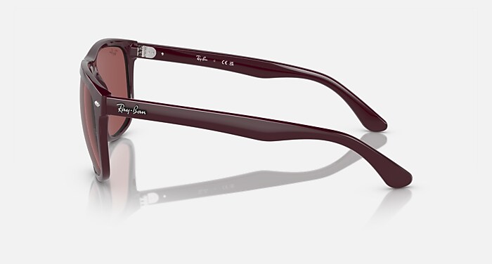 Ray-Ban Sunglasses Man Boyfriend - Bordeaux Frame Violet Lenses 60-15