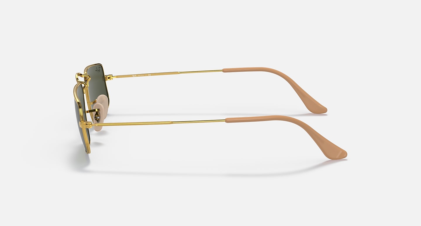 Ray-Ban Sunglasses Julie Gold Frame Green Lenses