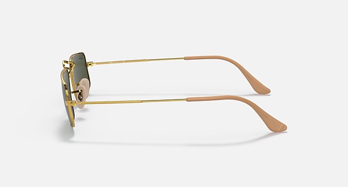 Ray-Ban Sunglasses Julie Gold Frame Green Lenses