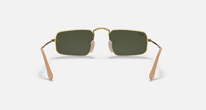 Ray-Ban Sunglasses Julie Gold Frame Green Lenses