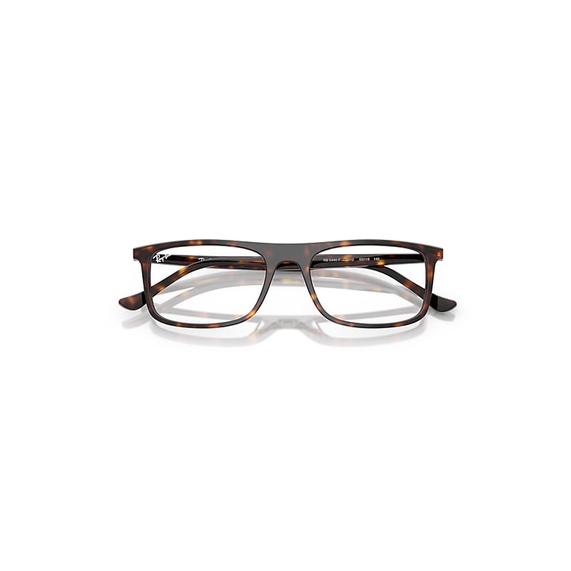 Ray Ban Rb5440 Optics Eyeglasses Havana Frame Clear Lenses Polarized 55-18 In Havana