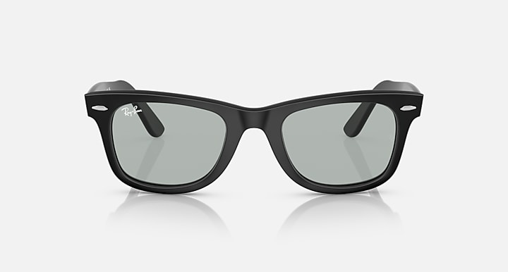 Ray-Ban Sunglasses Original Wayfarer Washed Lenses Black Frame Grey Lenses
