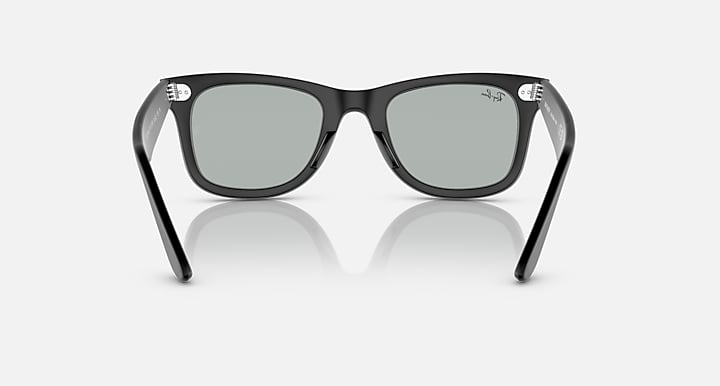 Ray-Ban Sunglasses Original Wayfarer Washed Lenses Black Frame Grey Lenses