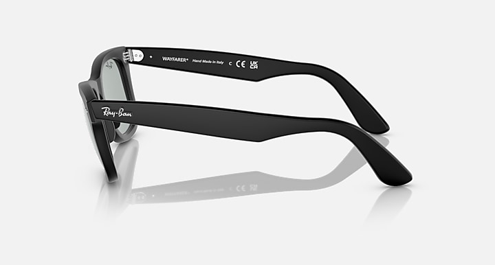 Ray-Ban Sunglasses Original Wayfarer Washed Lenses Black Frame Grey Lenses