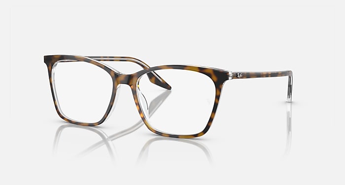 レイバン公式ストア】 Ray-Ban® RB5422 OPTICS メガネ | 透明上に  