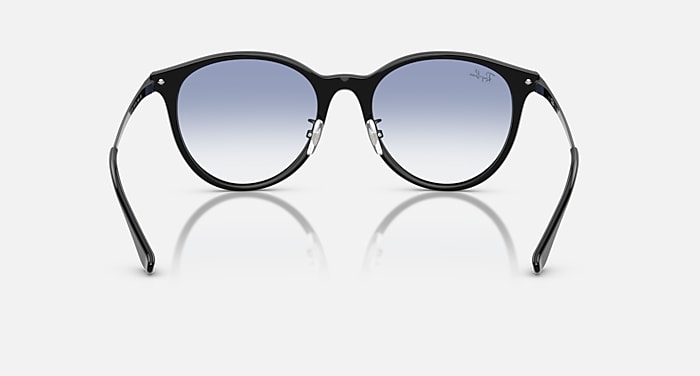 Ray-Ban Sunglasses Unisex Rb4334d - Gold Frame Brown Lenses Polarized 55-19