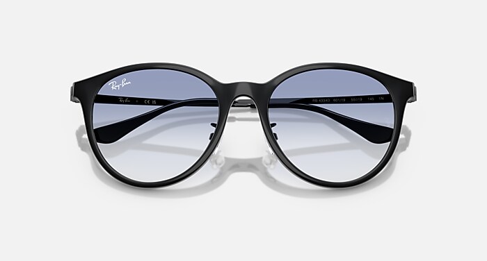 Ray-Ban Sunglasses Unisex Rb4334d - Gold Frame Brown Lenses Polarized 55-19