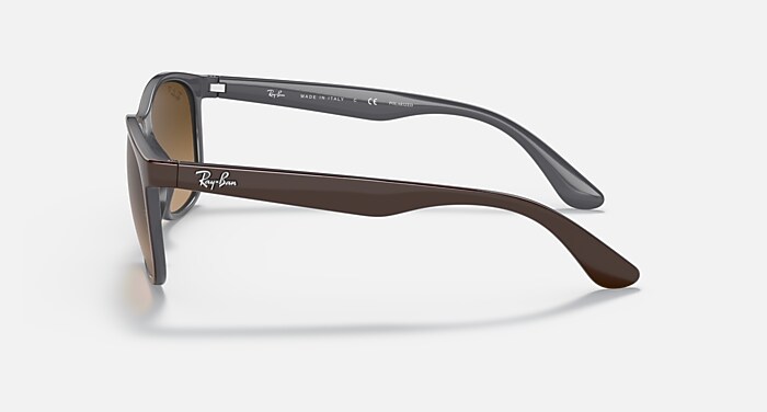 RB4374 Sunglasses in Brown On Grey and Brown Polarized  display picture 2
