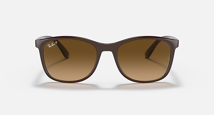 Ray-Ban Sunglasses Unisex Rb4374 - Brown Frame Brown Lenses 56-19 Polarized
