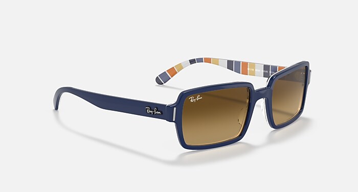 BENJI Sunglasses in Blue and Brown - RB2189 | Ray-Ban® US