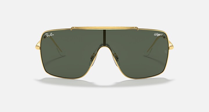 Ray-Ban 0RB3697 WINGS II Polished Arista Gold SUN_Front