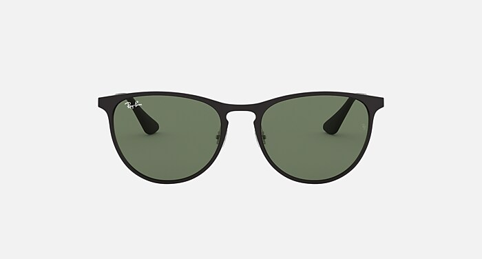 ホットなアイテム、ホットな節約 Silver in Sunglasses KIDS METAL ERIKA & Green and Black その他