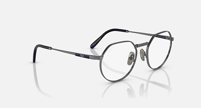 JACK II TITANIUM OPTICS Eyeglasses with Gunmetal Frame - RB8265V