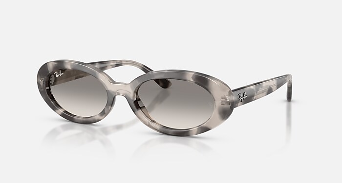 Ray-Ban グレー サングラス ケース付き レイバン サングラス Ray-Ban RB4392D 645087(50mm グレー): GLASS