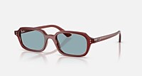 Ray-Ban Sunglasses Unisex Zuri Bio-based - Black Frame Grey Lenses 52-19 Polarized
