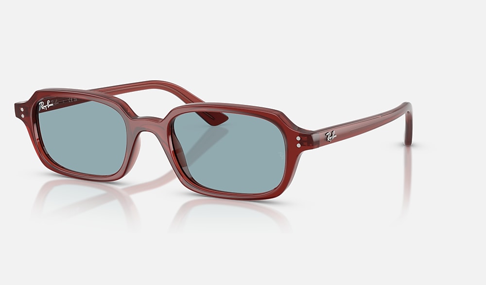 ZURI BIO-BASED Sunglasses in Rosty Brown and Blue - RB4455