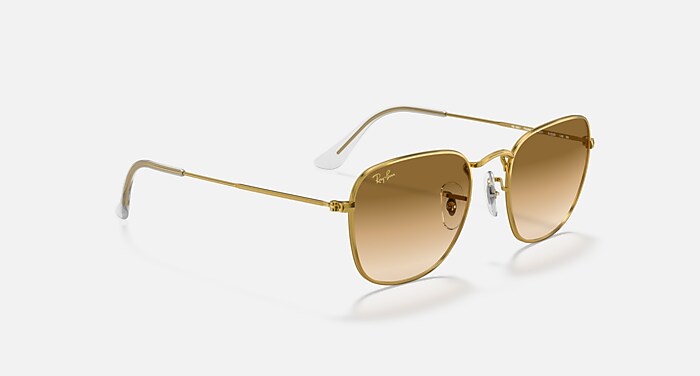 FRANK LEGEND GOLD Sunglasses in Gold and Light Brown