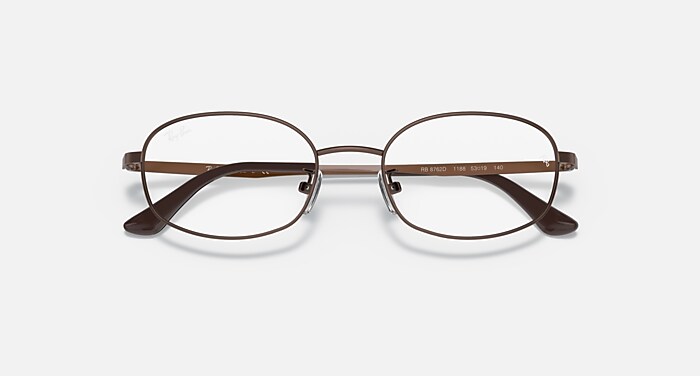 RB8762D Eyeglasses with Brown Frame - RB8762D | Ray-Ban®