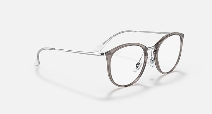 RB7140 OPTICS Eyeglasses with Transparent Grey Frame RB7140