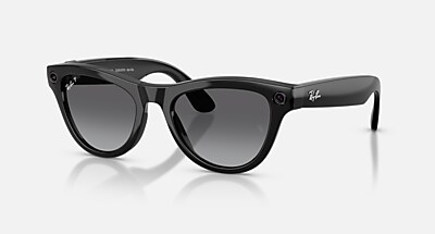 RAY-BAN | META SKYLER - GEN 2 Sunglasses in Black and Clear