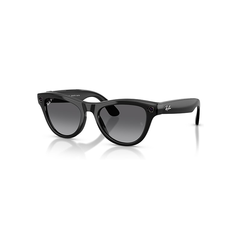 Ray-Ban Meta AI Glasses Black Frame Grey Lenses