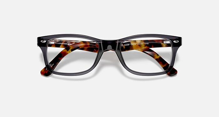 レイバン公式ストア】 Ray-Ban® RB5228 OPTICS メガネ | グレー  