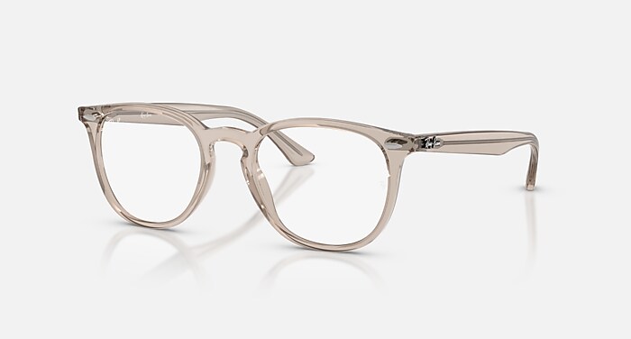 レイバン公式ストア】 Ray-Ban® RB7159 OPTICS メガネ | 透明ベージュ