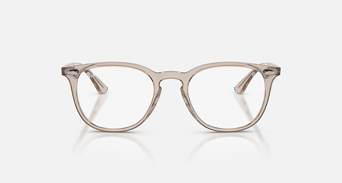 レイバン公式ストア】 Ray-Ban® RB7159 OPTICS メガネ | 透明ベージュ