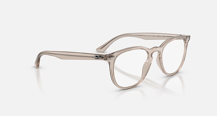 レイバン公式ストア】 Ray-Ban® RB7159 OPTICS メガネ | 透明ベージュ
