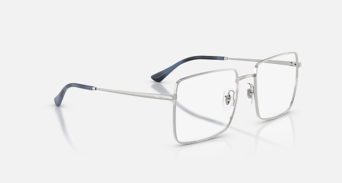 BRIX OPTICS BIO-BASED Eyeglasses with Silver Frame - RB6553 | Ray